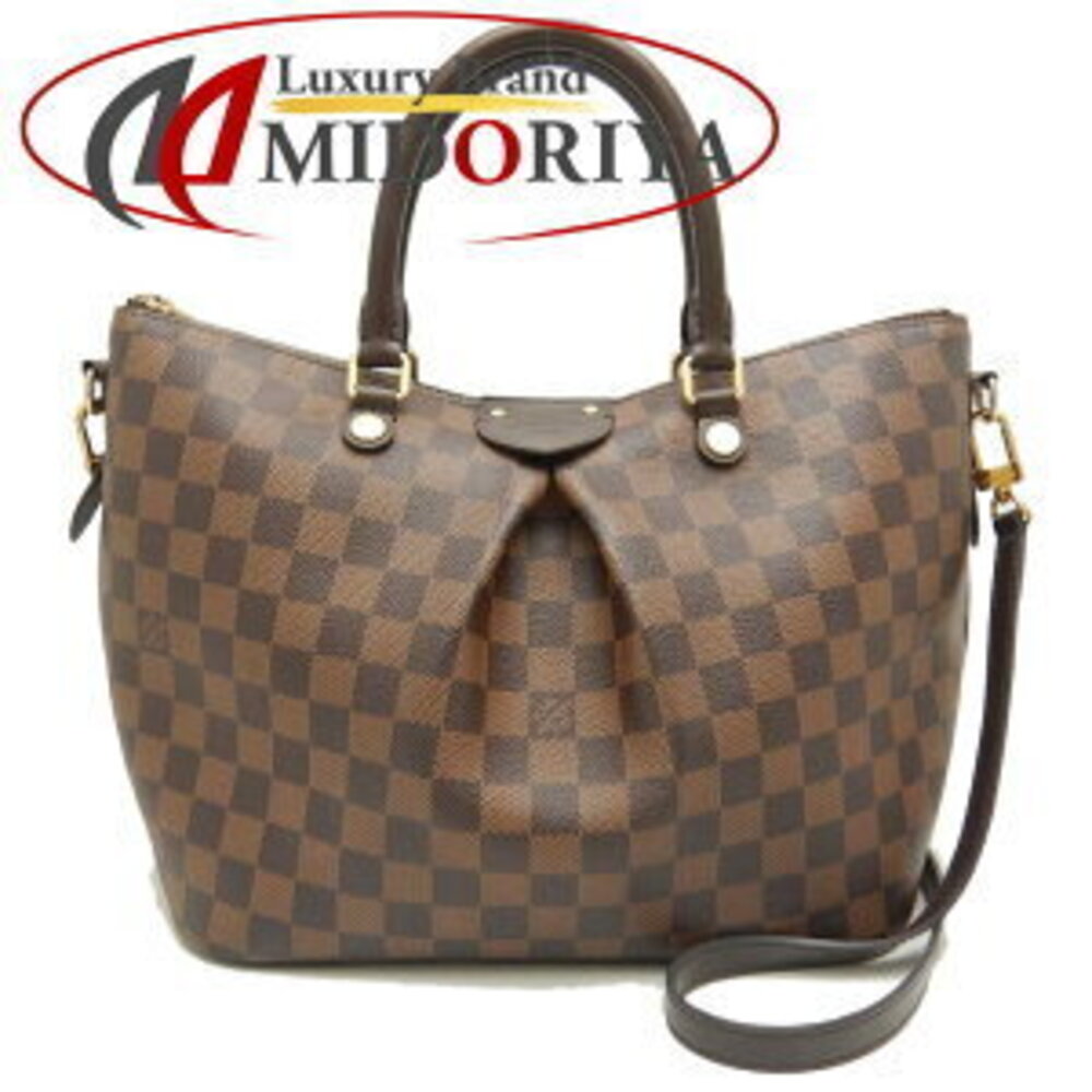 LOUIS VUITTON Damier Siena Tote Bag Ebene